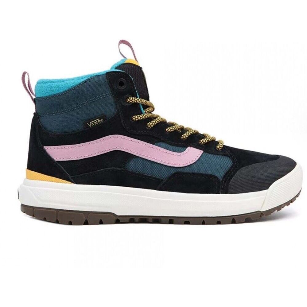 Vans UltraRange Exo Hi MTE Pop Color Teal Pink Hiking Boots 5.5 Women4.0Men Uni - Picture 3 of 16